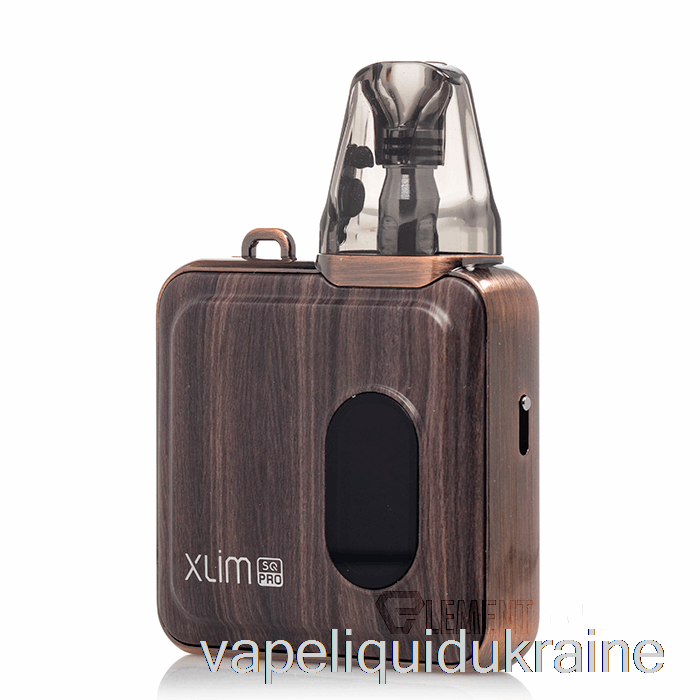 Vape Liquid Ukraine OXVA XLIM SQ Pro 30W Pod System Bronze Wood